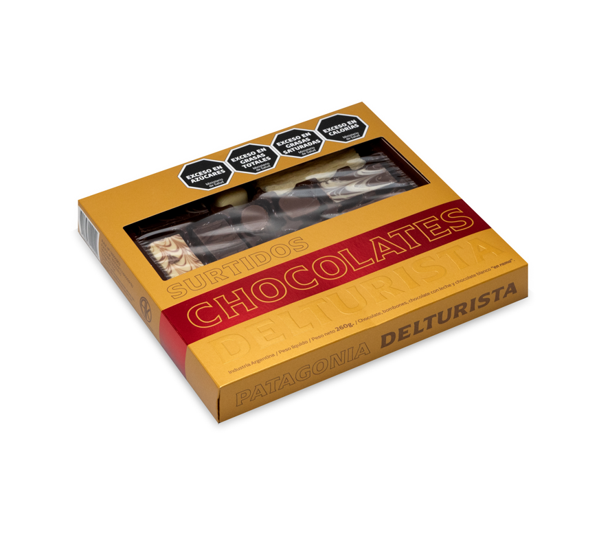 Chocolates Surtidos Dorado 260 gr – Delturista