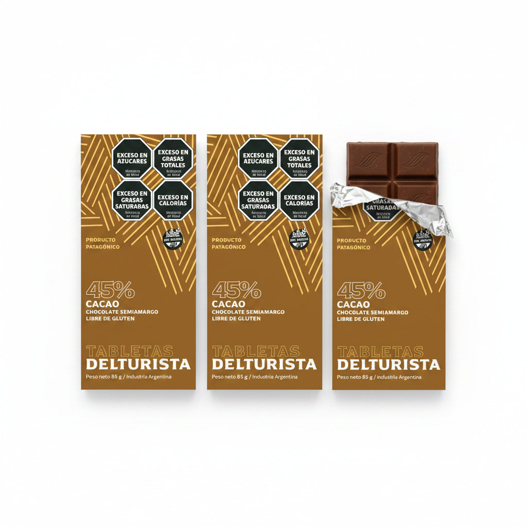 Pack Tableta 45% Cacao