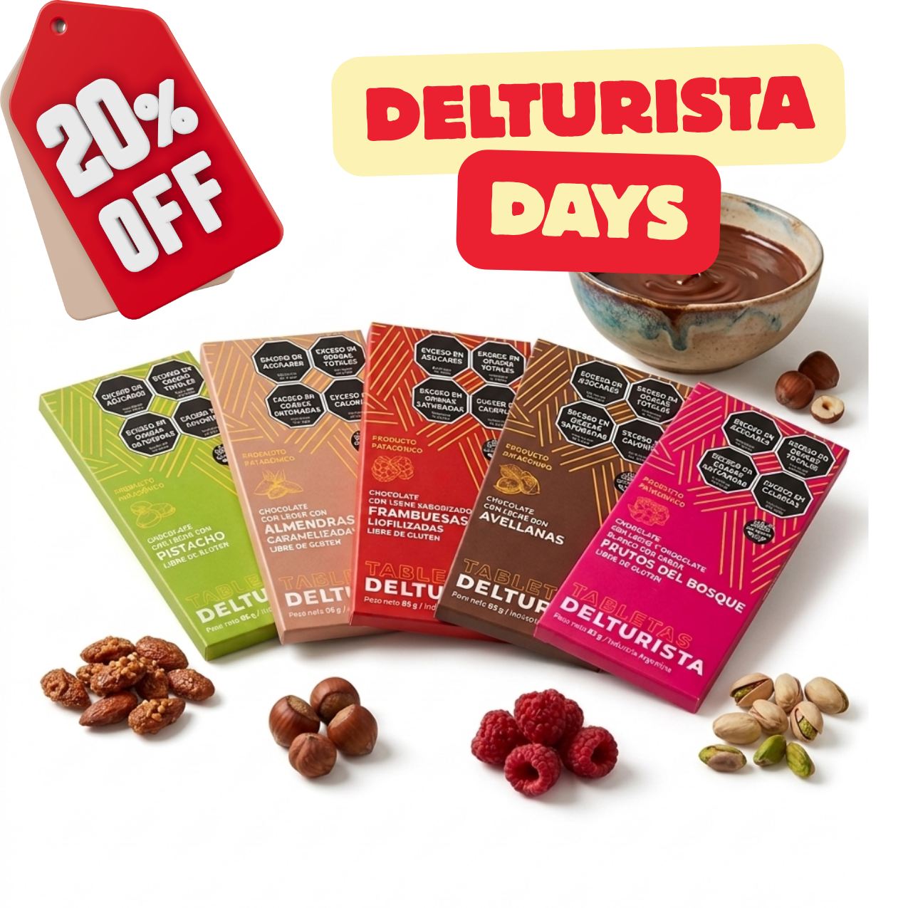 Pack Tabletas 85 g x 5