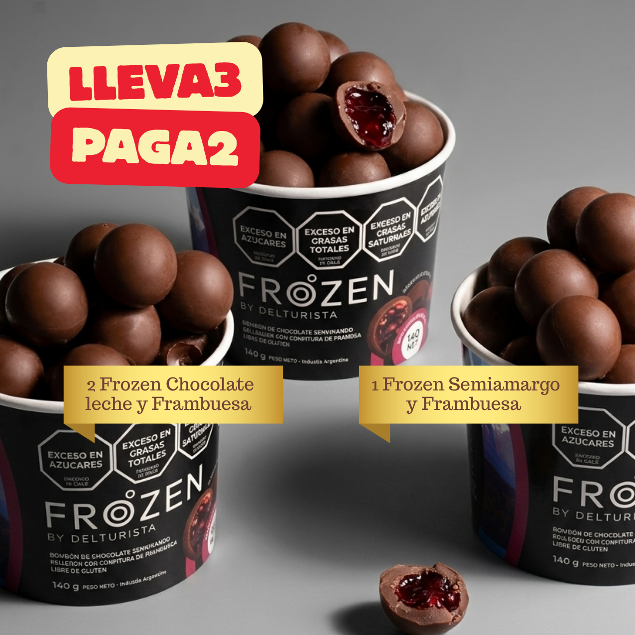 Pack de Frozen 3 x 2