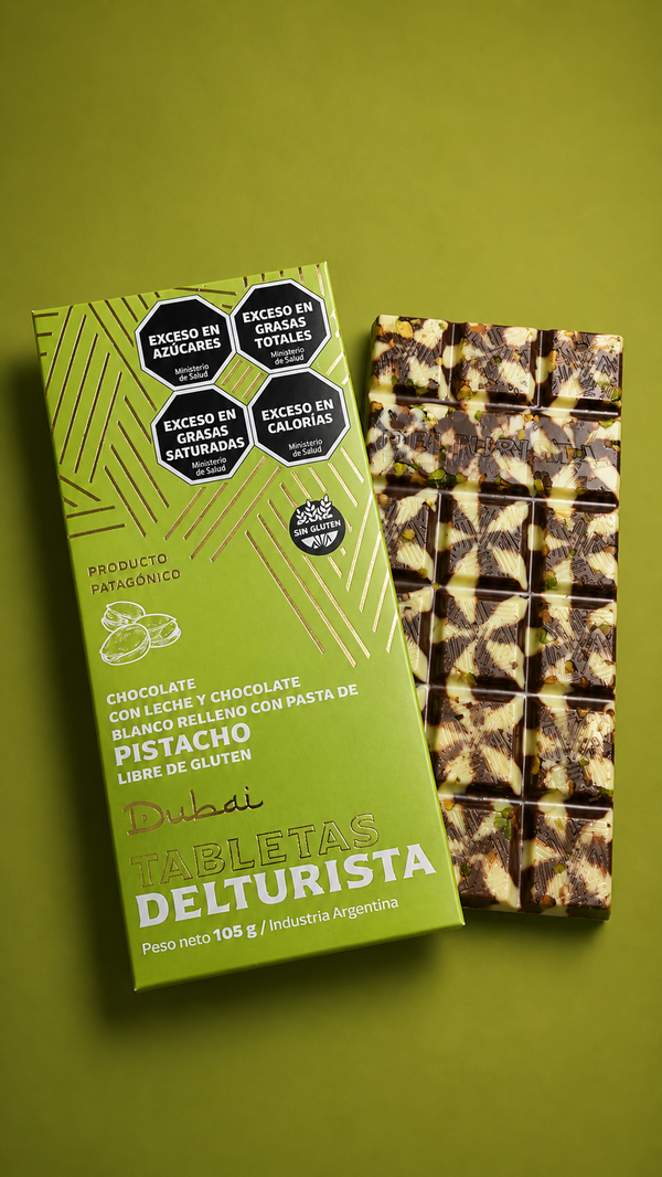 Tableta DUBAI Pistacho 100gr
