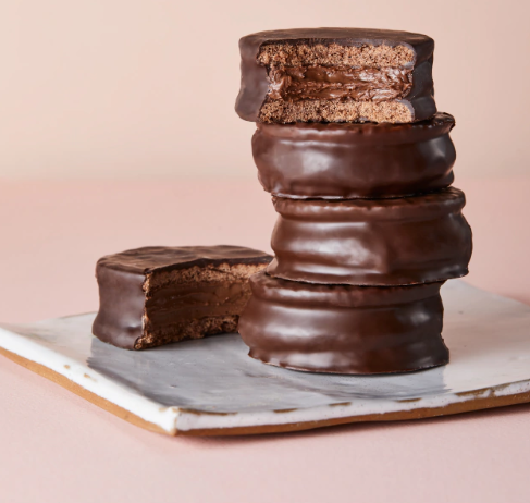 Caja Alfajores Mousse de Chocolate 6 unids
