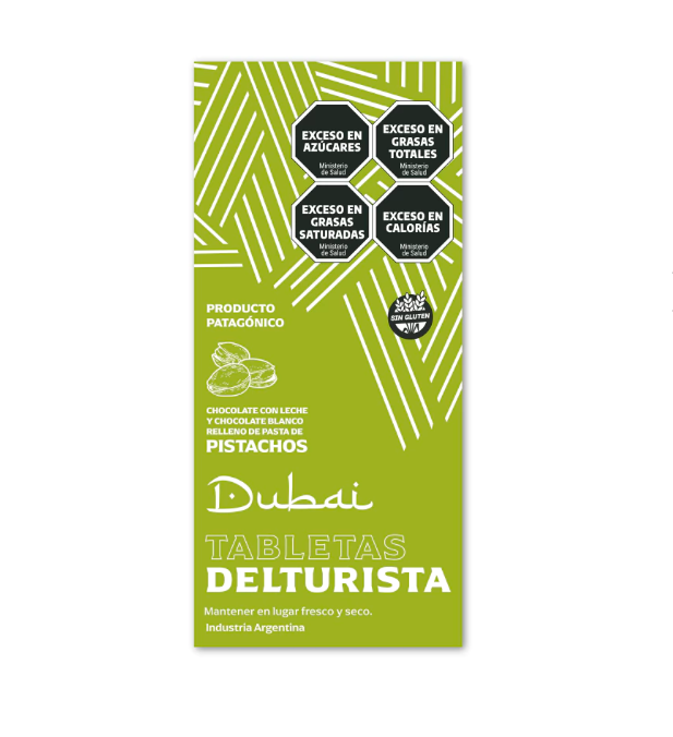 Tableta DUBAI Pistacho 100gr