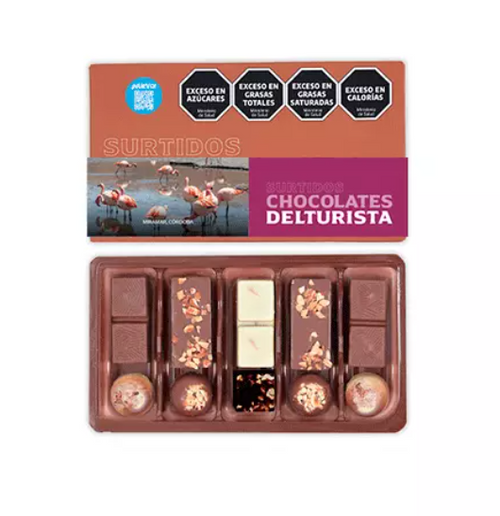 Chocolates Surtidos Marrón 130 gr